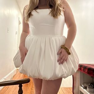 By Watters Cleo Dress - Ivory Size 14